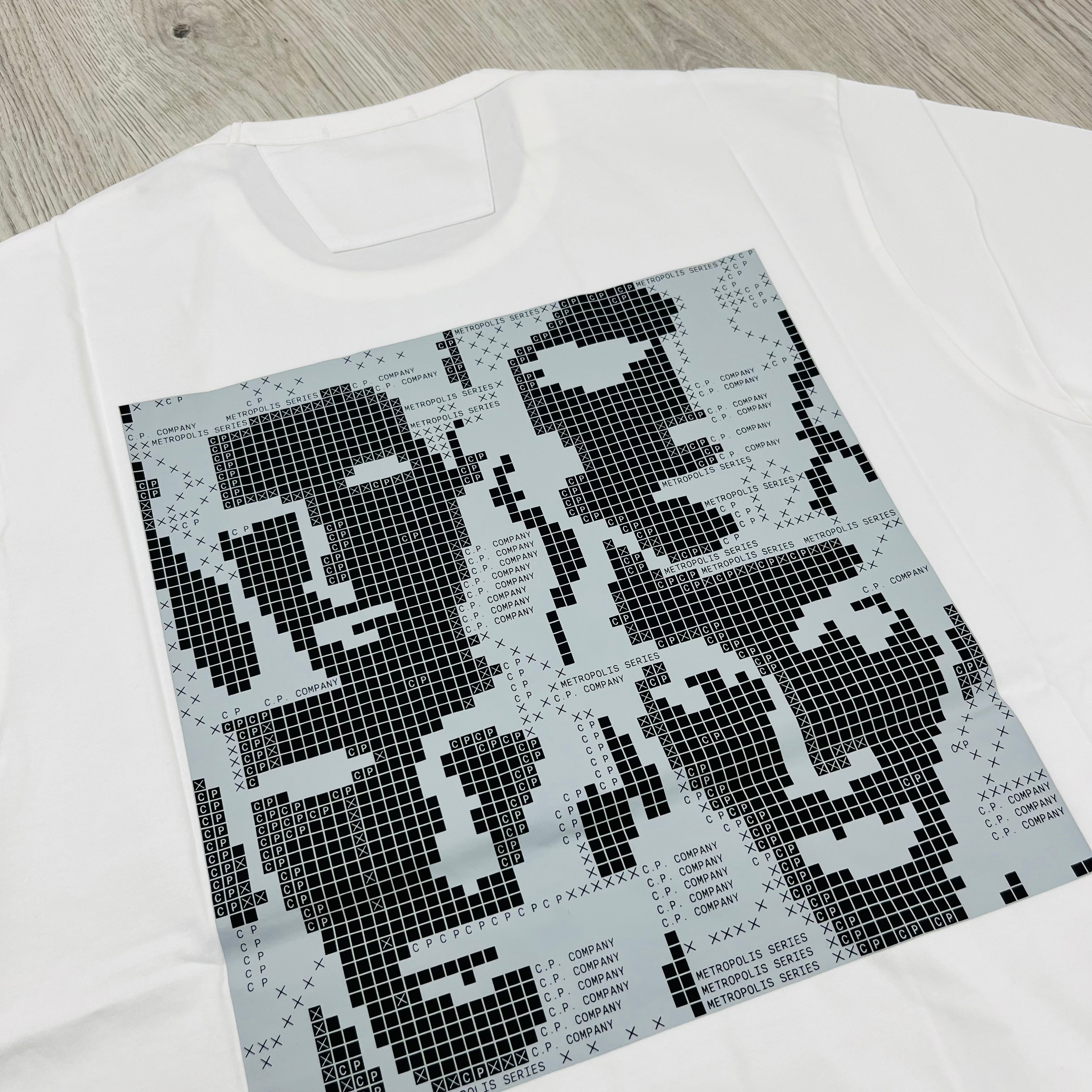 CP Company Metropolis T-Shirt - White -Usfansport