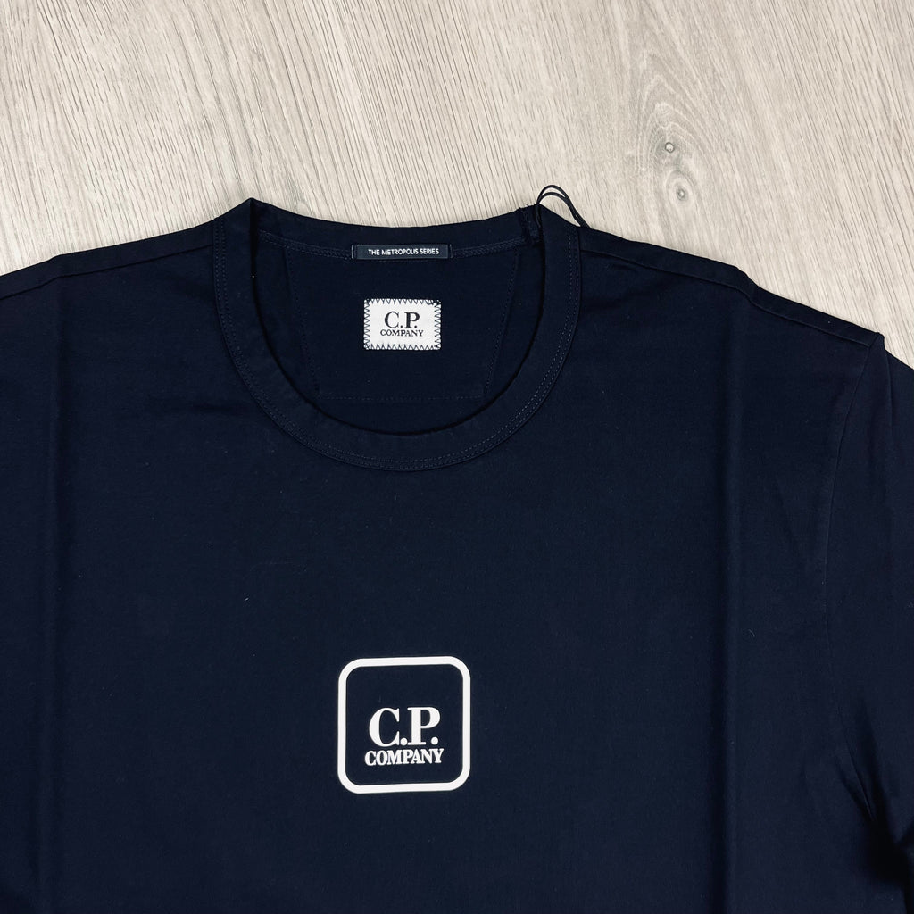 CP Company Metropolis T-Shirt - Navy -Usfansport