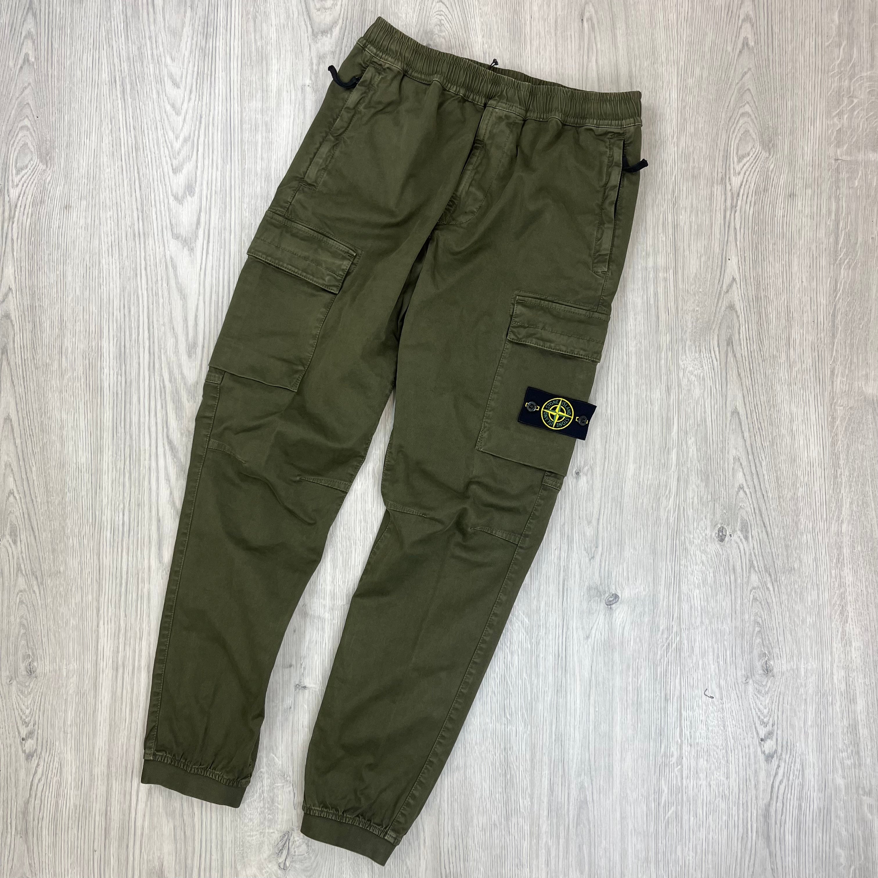 Stone Island Cargo Trousers - Military -Usfansport