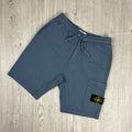 Stone Island Jersey Shorts - Avio Blue -Usfansport