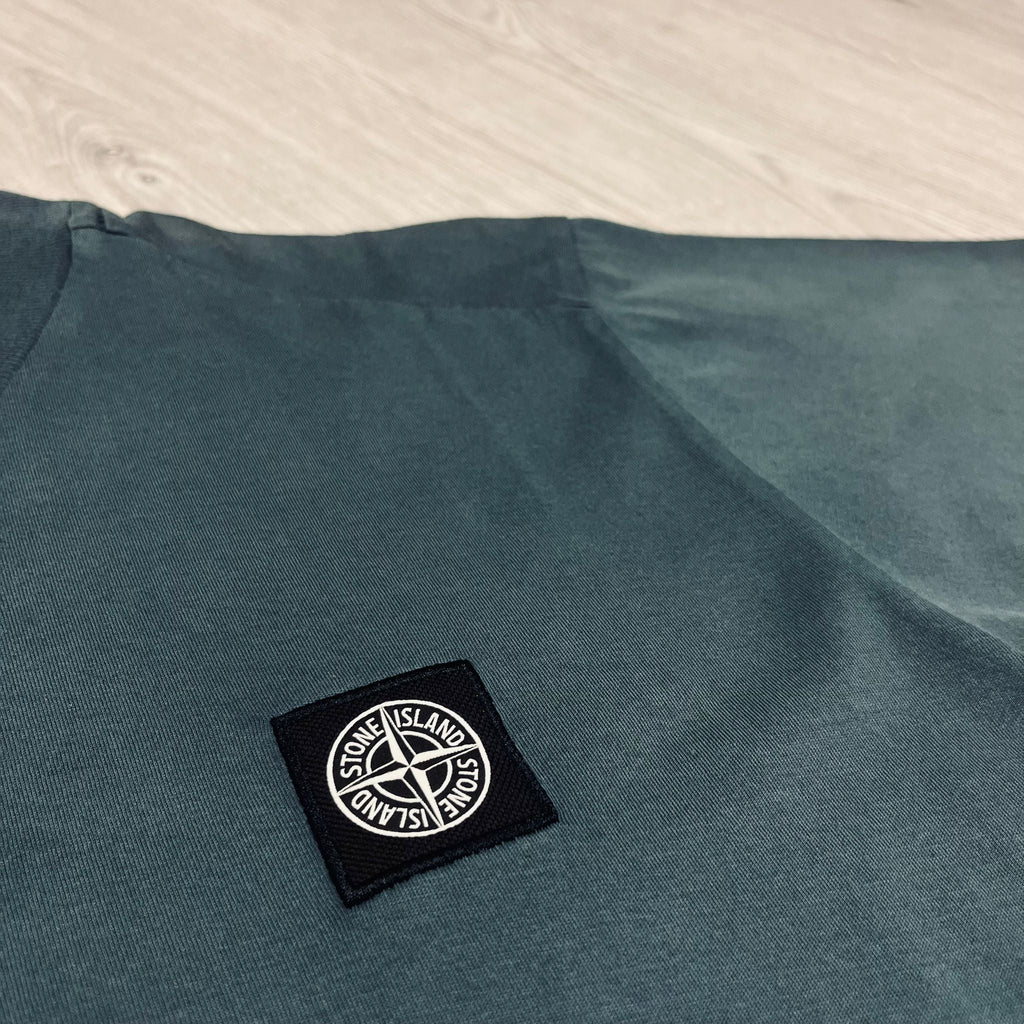 Stone Island Patch T-Shirt - Grey -Usfansport