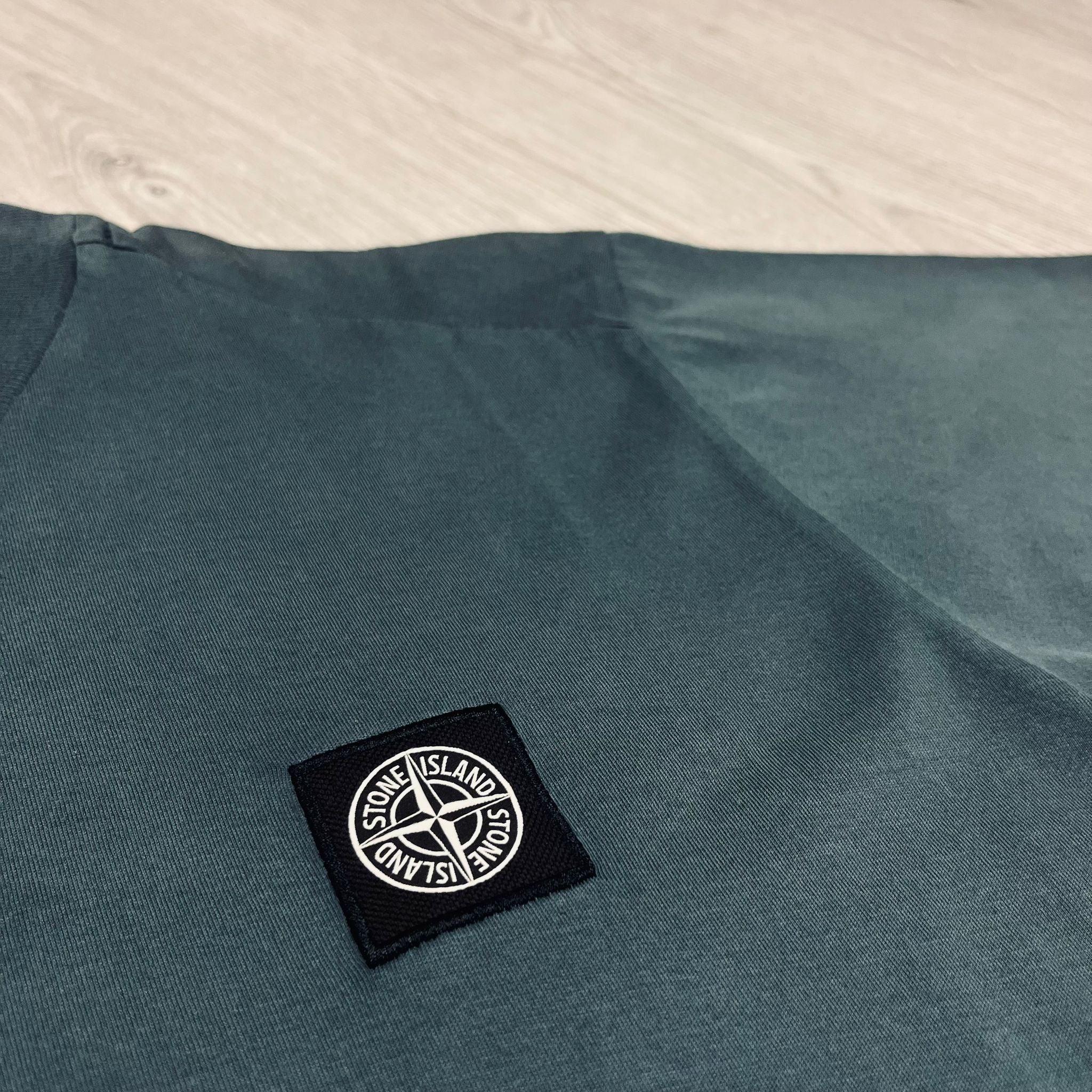 Stone Island Patch T-Shirt - Grey -Usfansport
