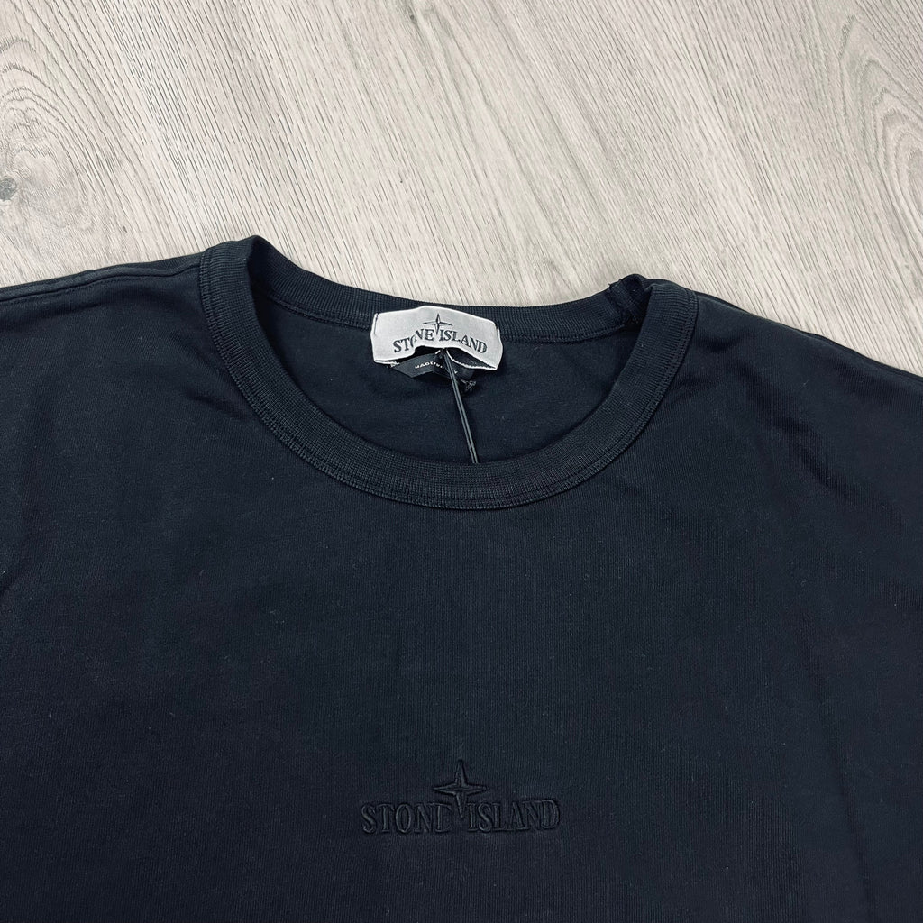 Stone Island Dyed Sweatshirt - Black -Usfansport
