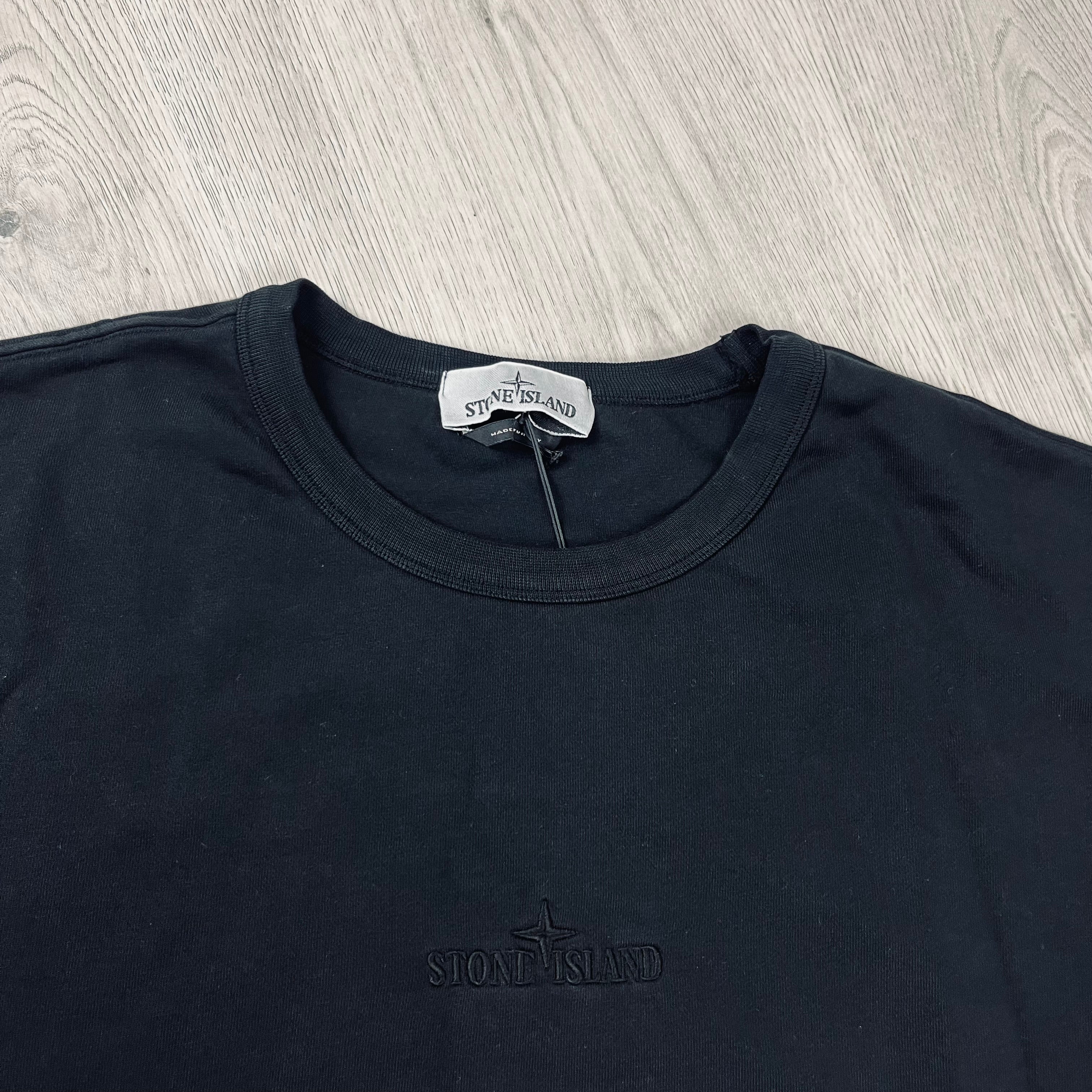 Stone Island Dyed Sweatshirt - Black -Usfansport