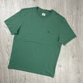 CP Company Goggle T-Shirt- Green Bay -Usfansport
