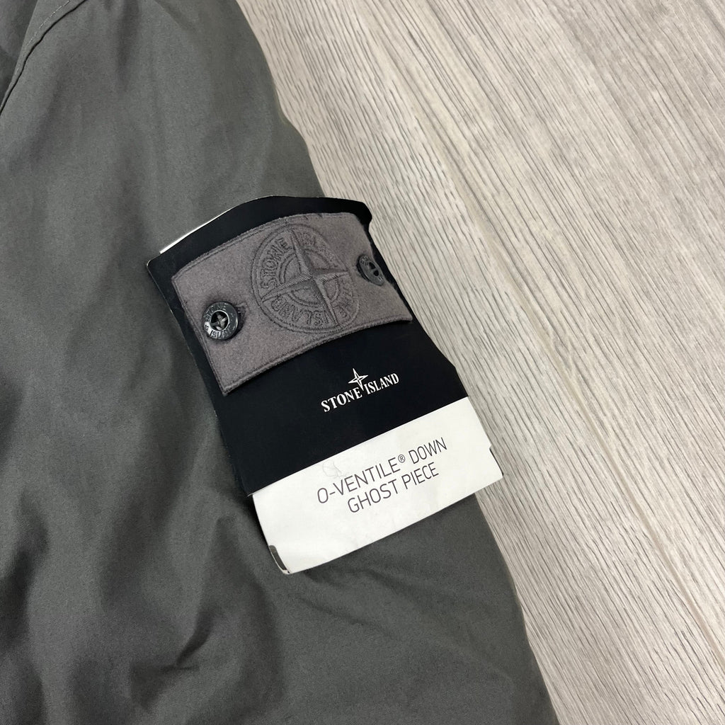 Stone Island Ghost Down Jacket - Grey -Usfansport
