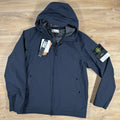Stone Island Soft Shell-R Jacket with Primaloft Insulation in Navy -Usfansport