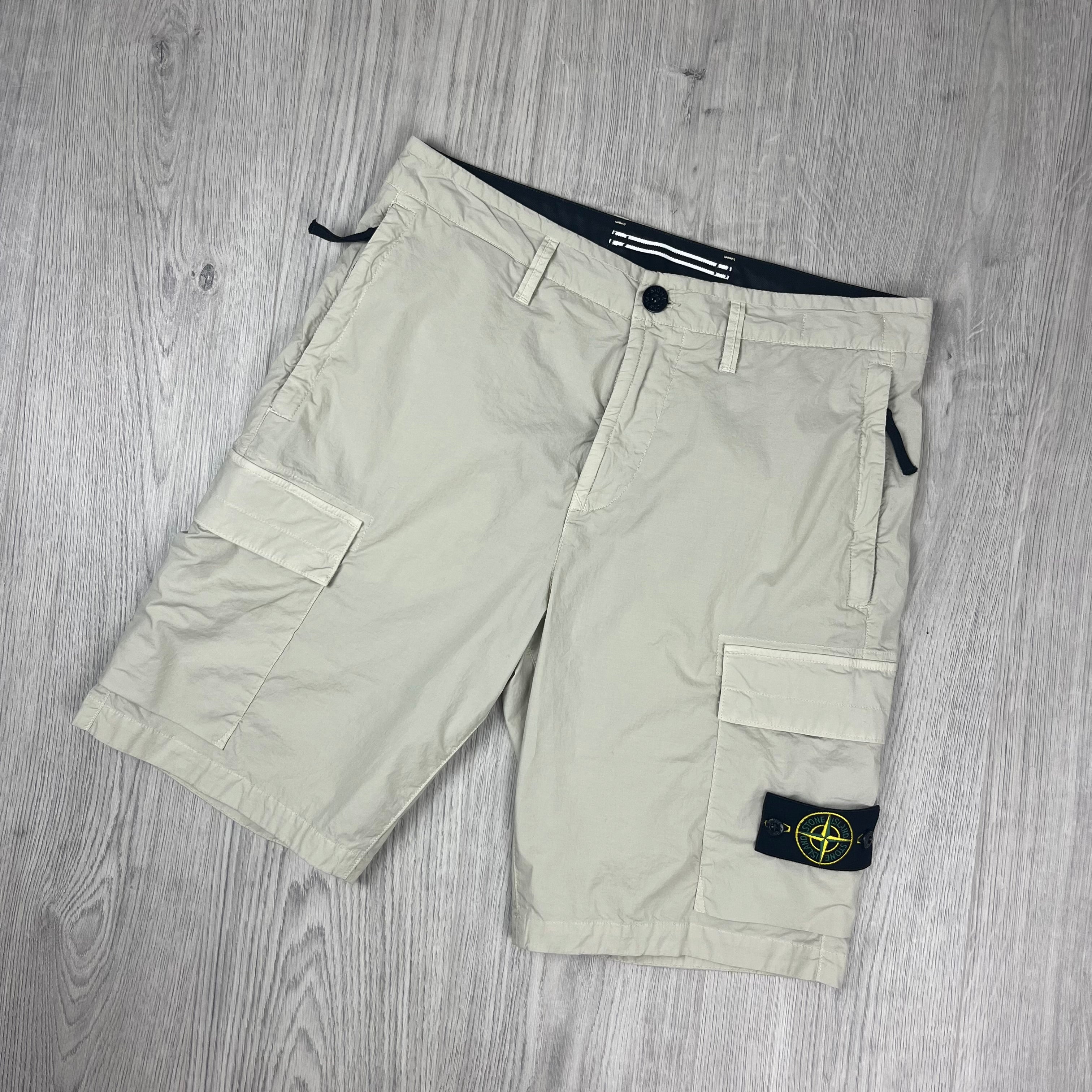 Stone Island Cargo Shorts - Sand -Usfansport