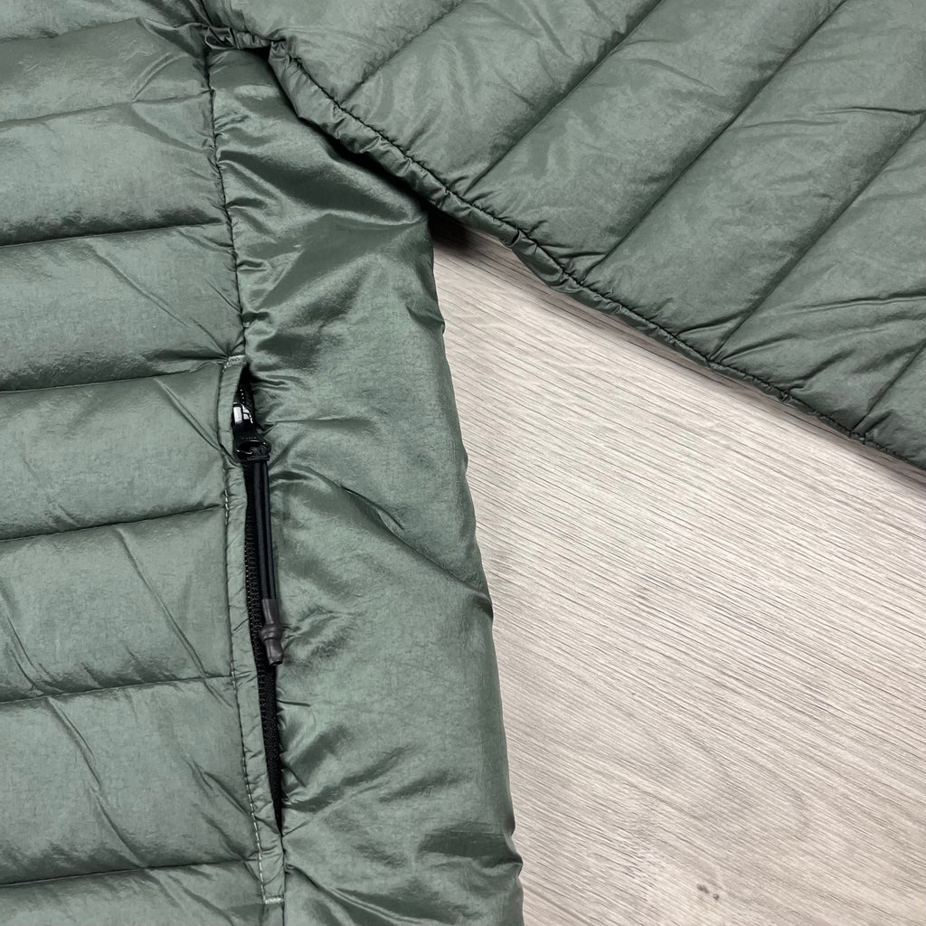 Stone Island Woven Down Jacket - Musk -Usfansport
