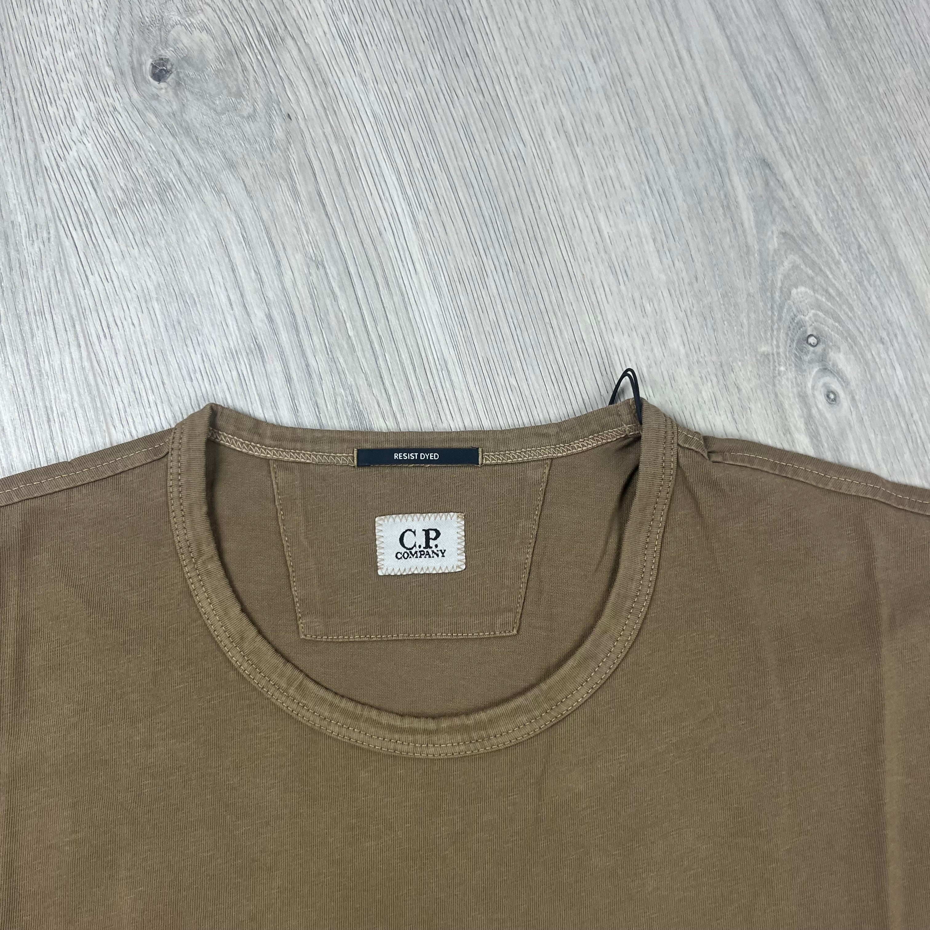CP Company Printed T-Shirt - Brown -Usfansport