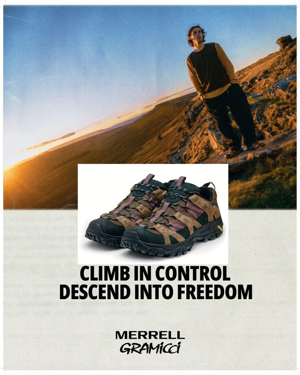 Merrell x Gramicci Moab 2 Siren  I Dark Earth