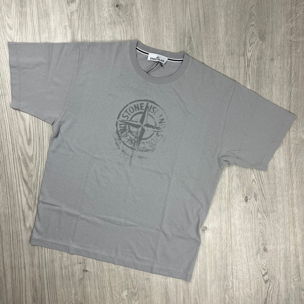 Stone Island Oversized T-Shirt - Grey -Usfansport