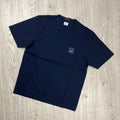 CP Company Metropolis T-Shirt - Navy -Usfansport