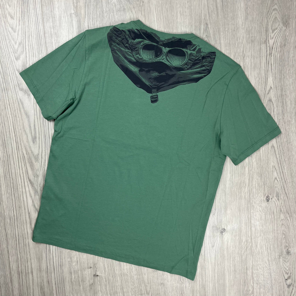 CP Company Goggle T-Shirt- Green Bay -Usfansport