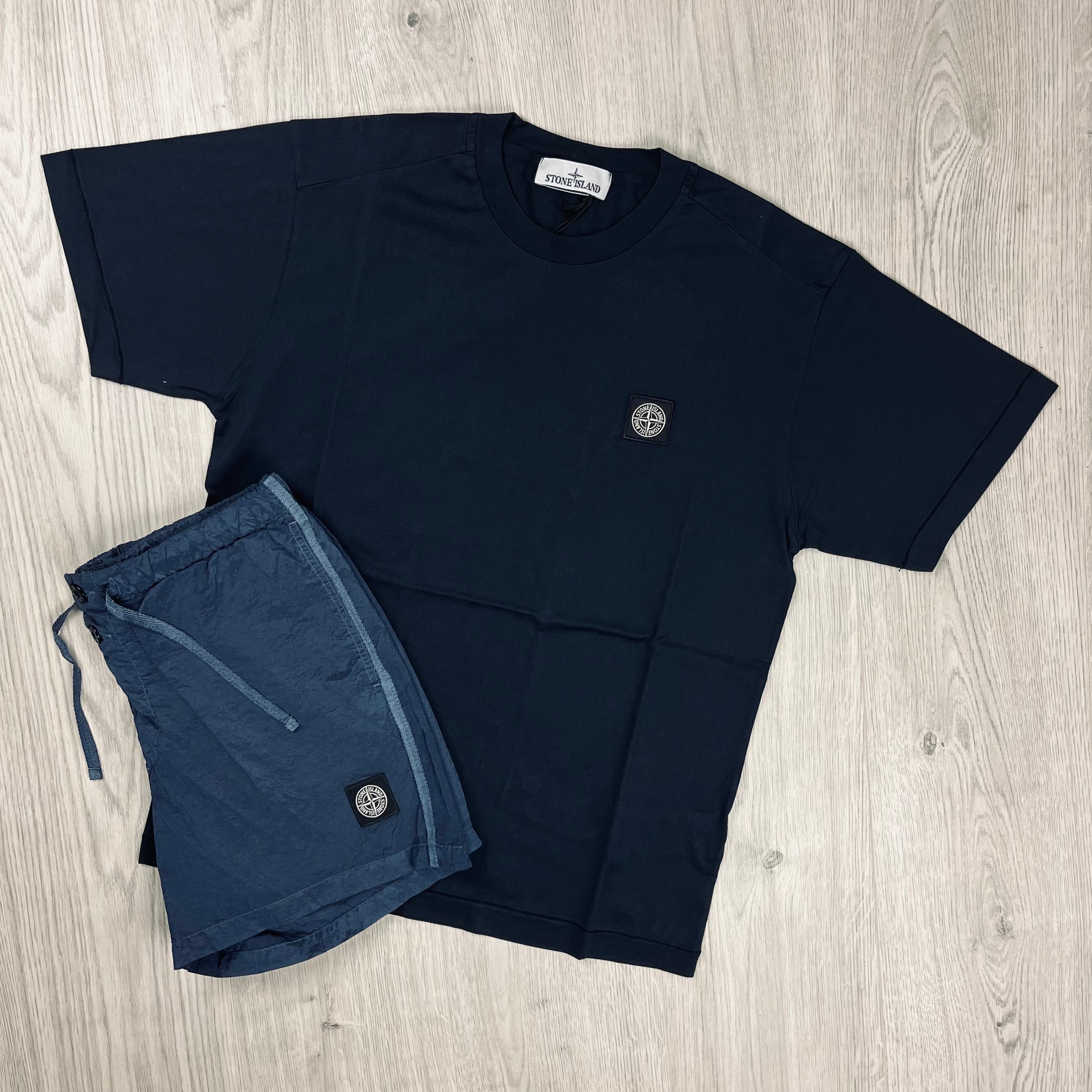 Stone Island Holiday Set - Navy/Avio Blue -Usfansport