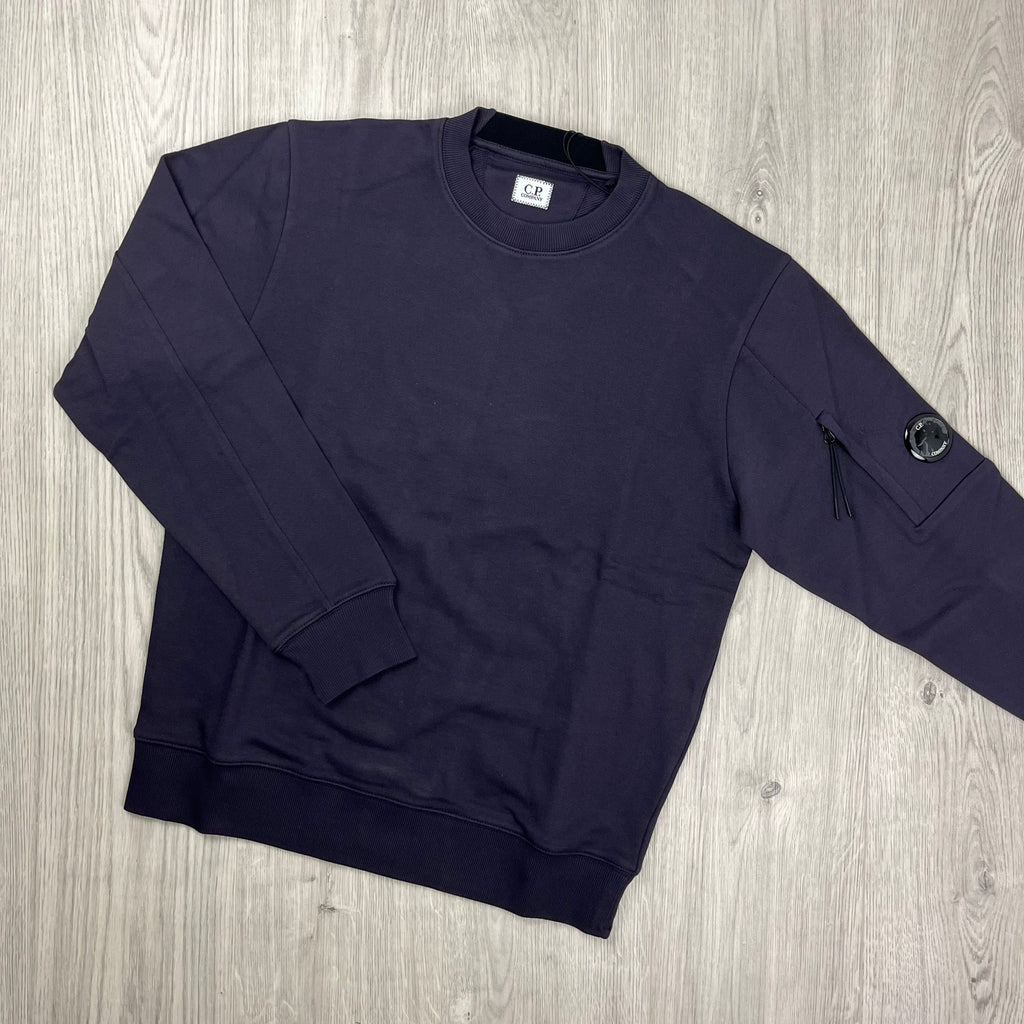 CP Company Raised Fleece Sweatshirt - Nightshade -Usfansport
