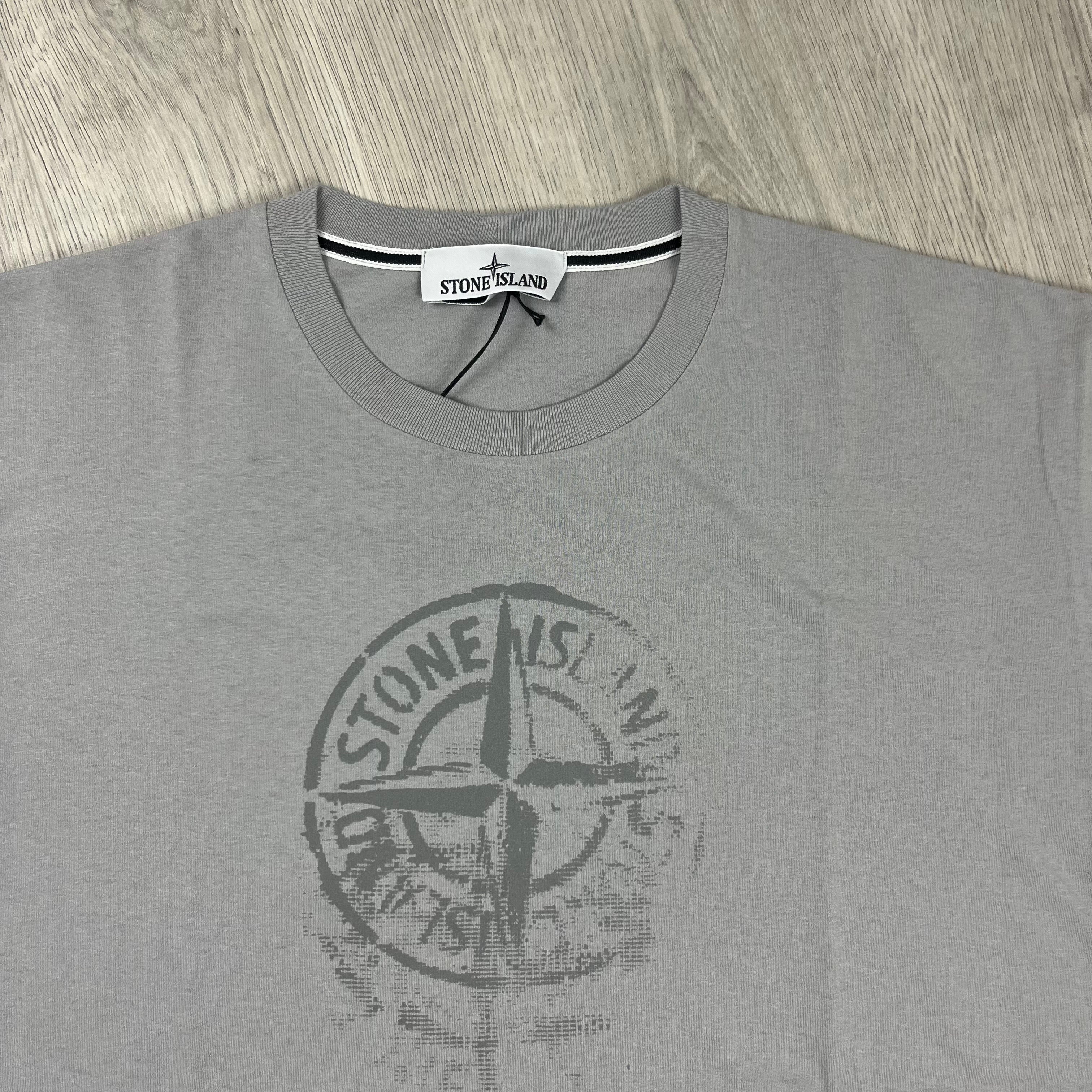 Stone Island Oversized T-Shirt - Grey -Usfansport