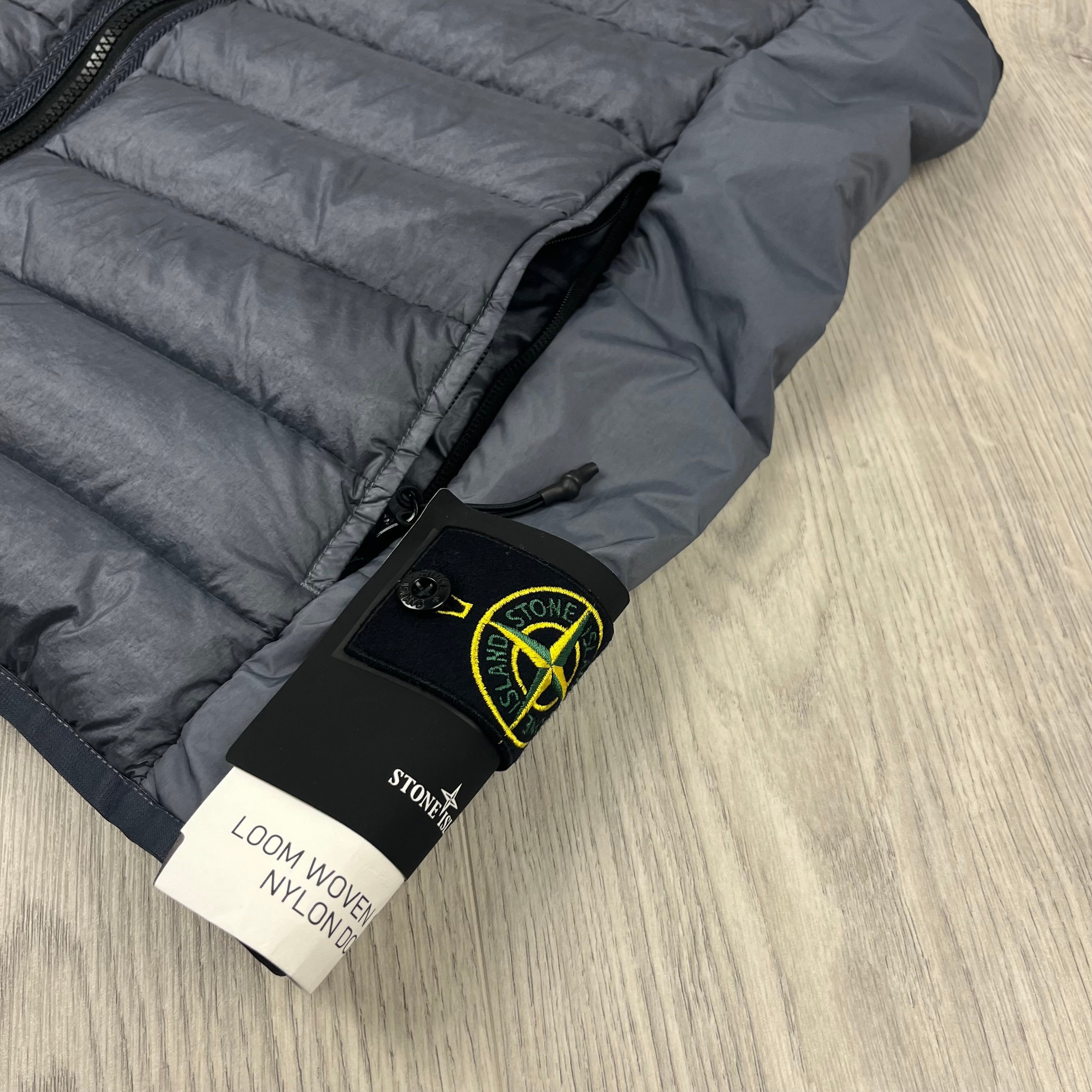Stone Island Padded Gilet - Avio Blue -Usfansport