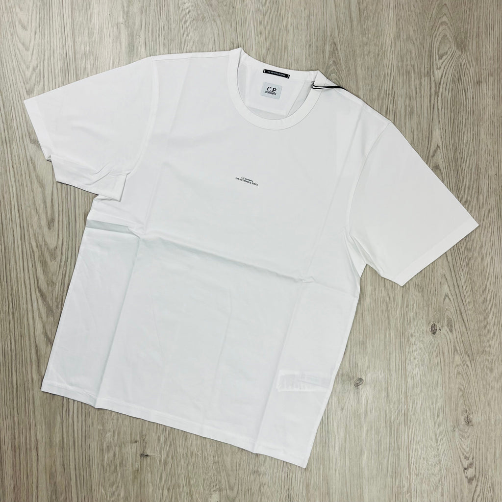 CP Company Metropolis T-Shirt - White -Usfansport