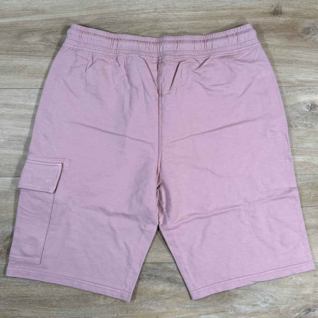 CP Company Light Fleece Cargo Lens Shorts in Misty Rose - Pink -Usfansport