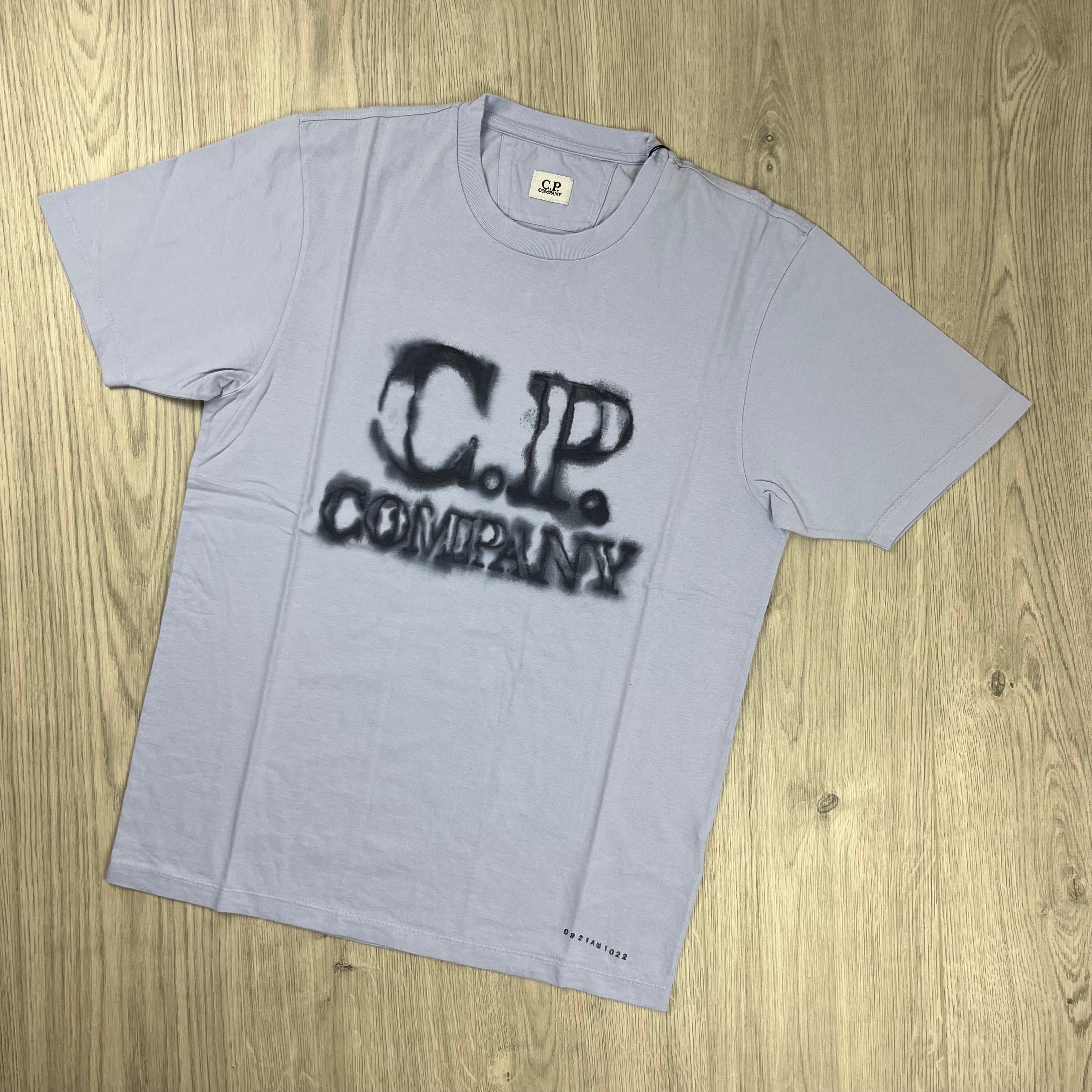 CP Company Printed T-Shirt - Cosmic -Usfansport