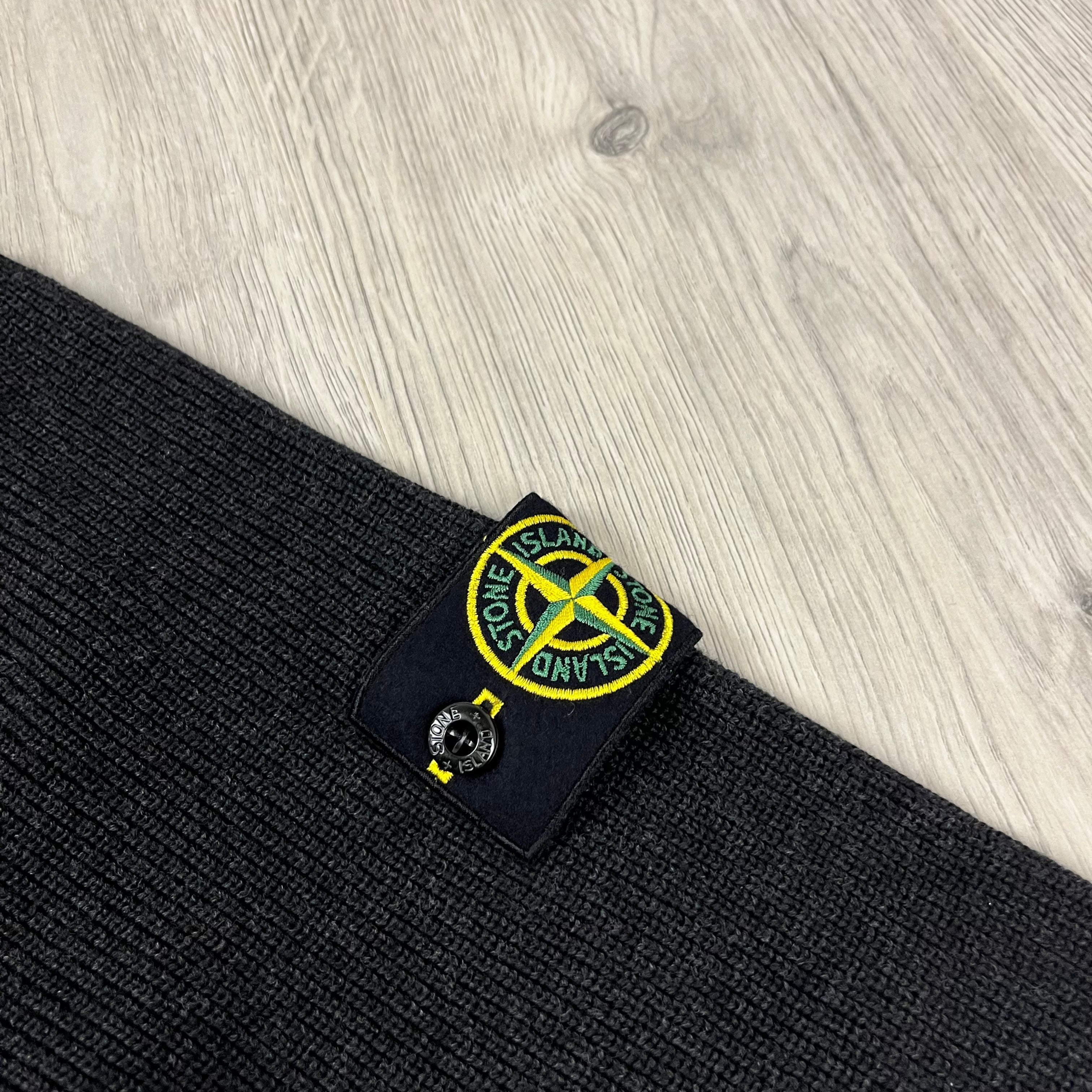 Stone Island Knit Cardigan - Charcoal -Usfansport