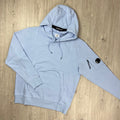 CP Company Raised Fleece Hoodie - Cerulean -Usfansport