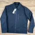 Stone Island Weatherproof Canvas Ghost Overshirt in Navy -Usfansport