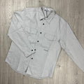 Stone Island Button Shirt - Grey -Usfansport