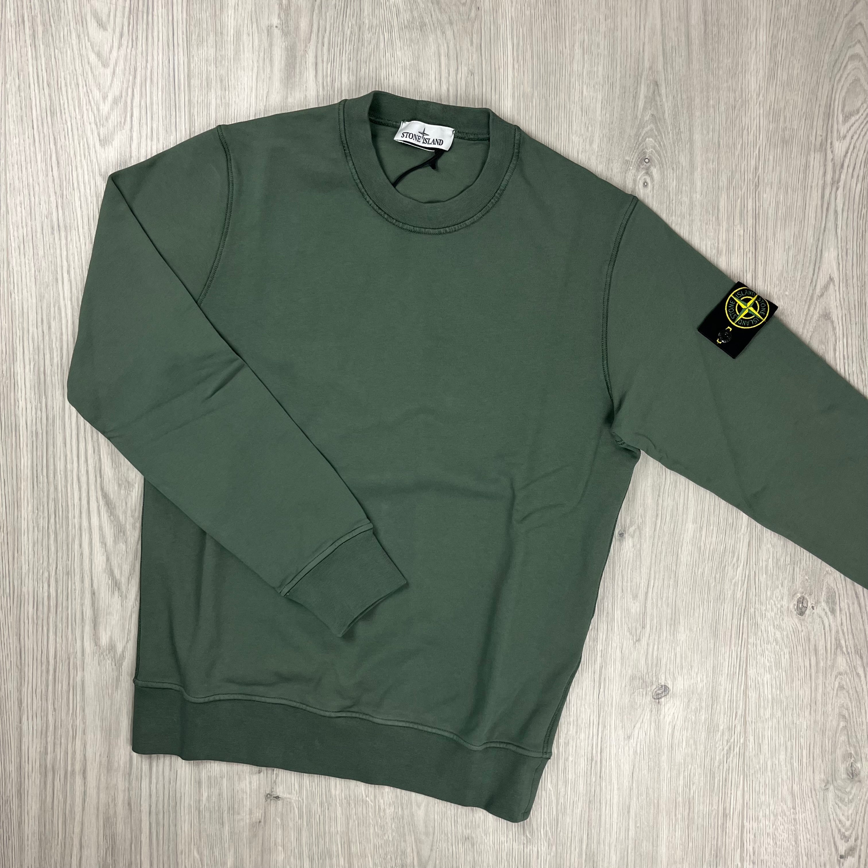 Stone Island Dyed Sweatshirt - Musk -Usfansport