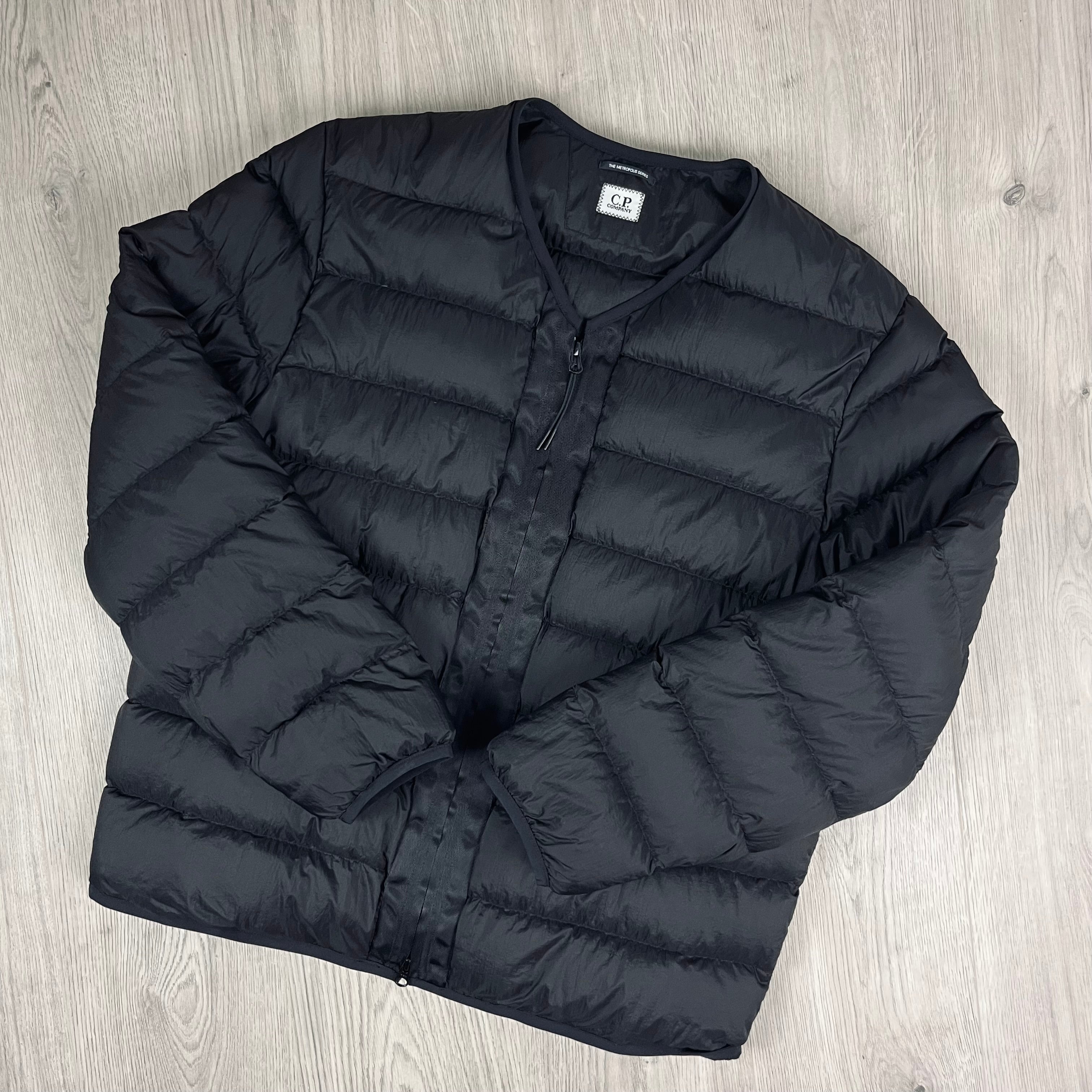 CP Company Metropolis Padded Blazer - Black -Usfansport