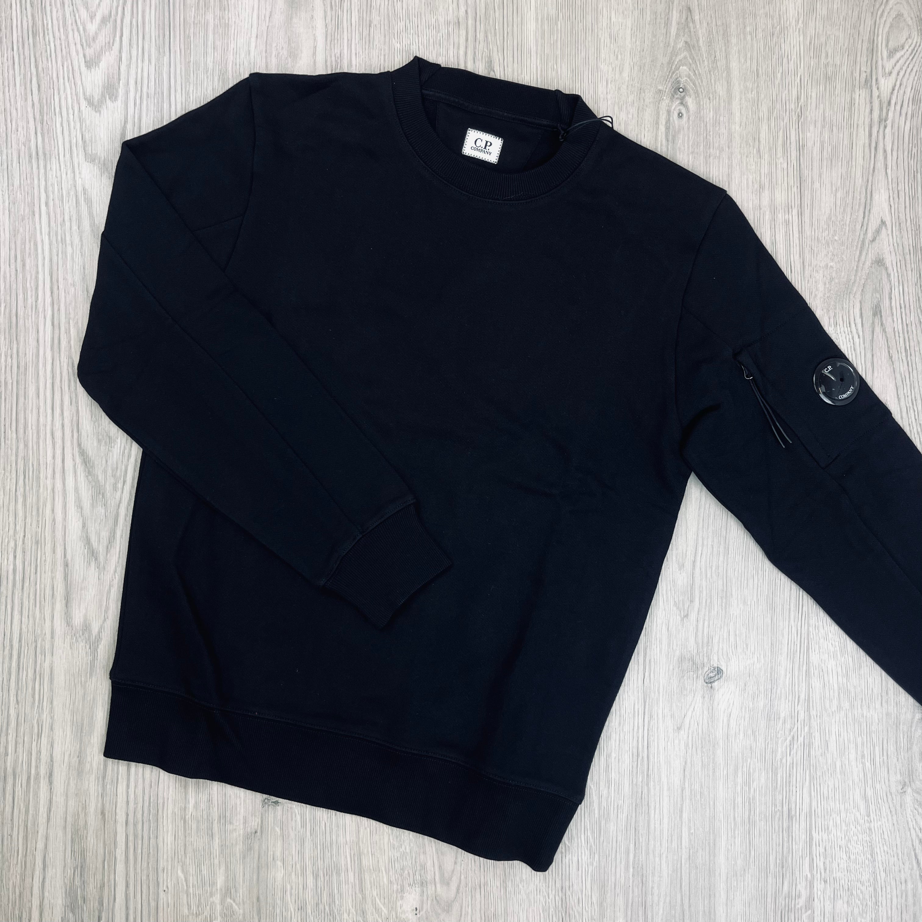 CP Company Raised Fleece Tracksuit - Black -Usfansport