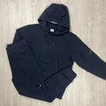 CP Company Raised Fleece Tracksuit - Navy -Usfansport