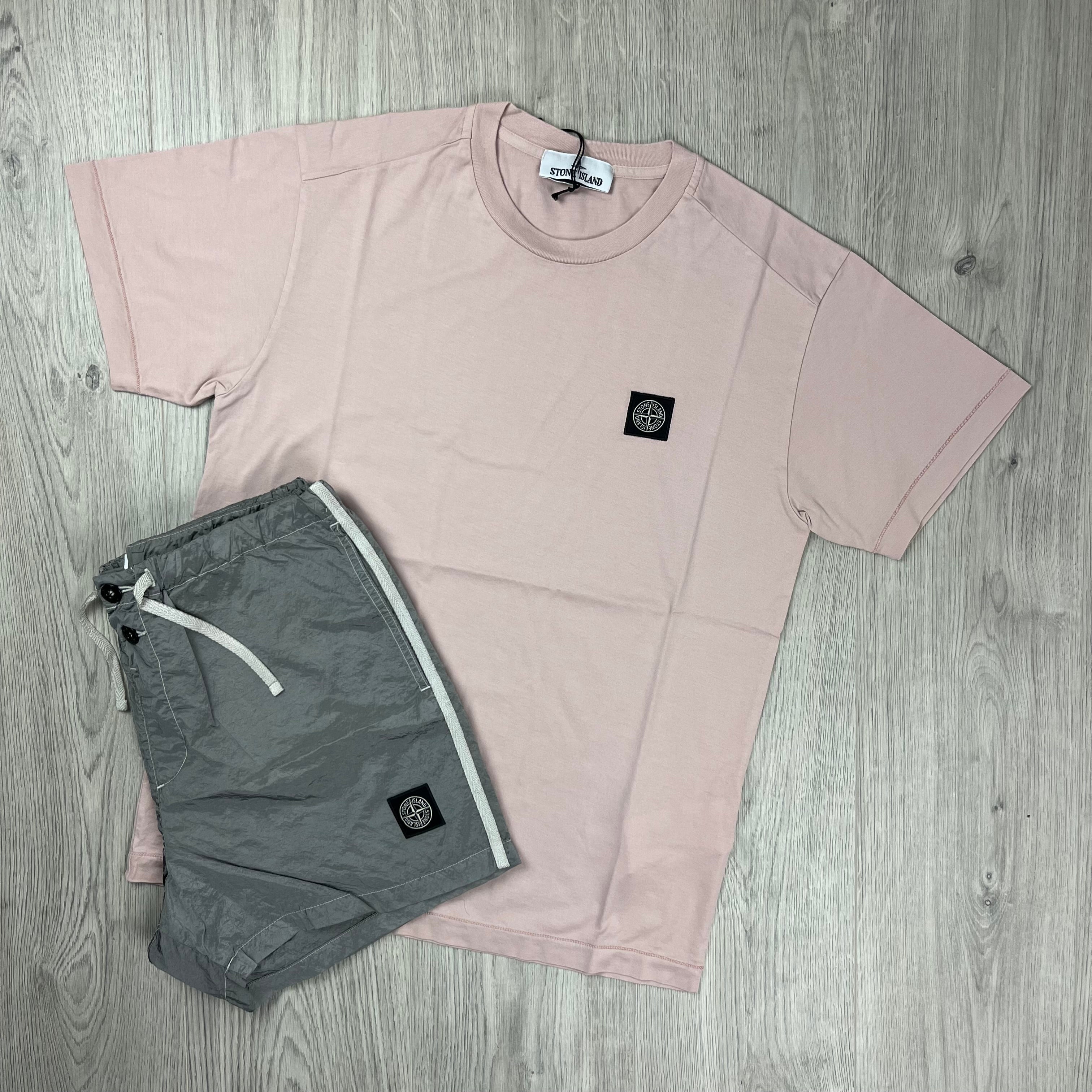 Stone Island Holiday Set - Rose/Pearl -Usfansport