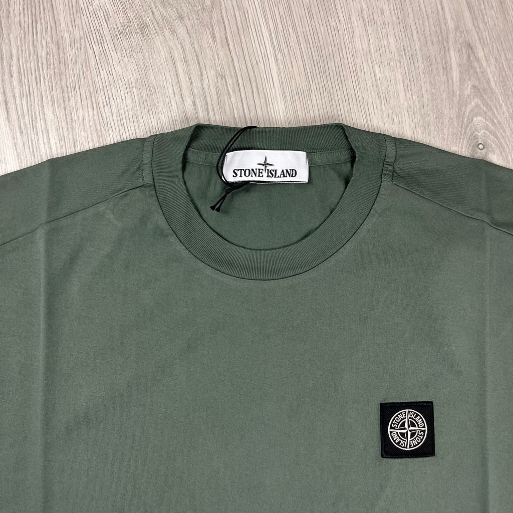 Stone Island Patch T-Shirt - Musk -Usfansport