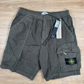 Stone Island Nylon Metal Bermuda Shorts in Military Green -Usfansport