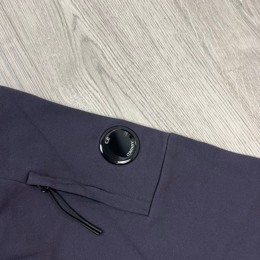 CP Company Raised Fleece Hoodie - Nightshade -Usfansport