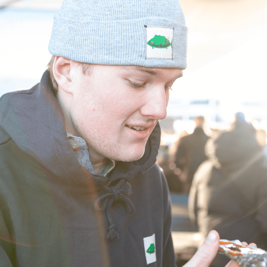 Le Fix x Fiskerikajen Beanie I Sort