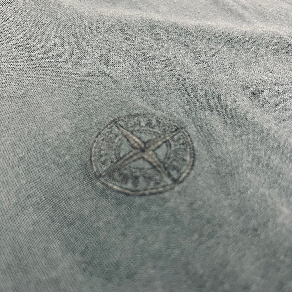 Stone Island Embroidered T-Shirt - Navy -Usfansport