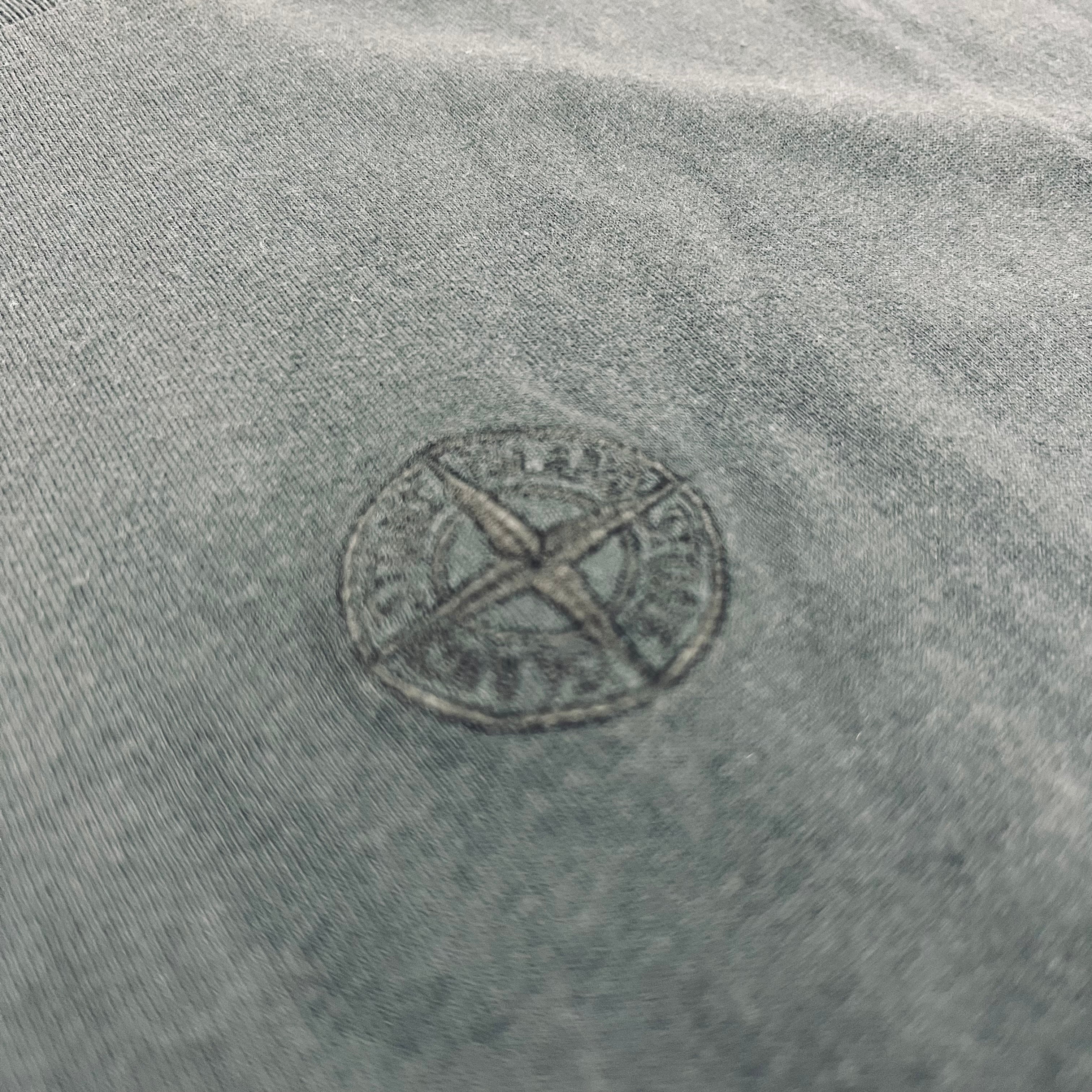 Stone Island Embroidered T-Shirt - Navy -Usfansport