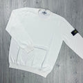 Stone Island Knit Sweatshirt - White -Usfansport