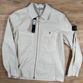 Stone Island Mil-Spec Stretch Ripstop-TC Overshirt in Sand -Usfansport