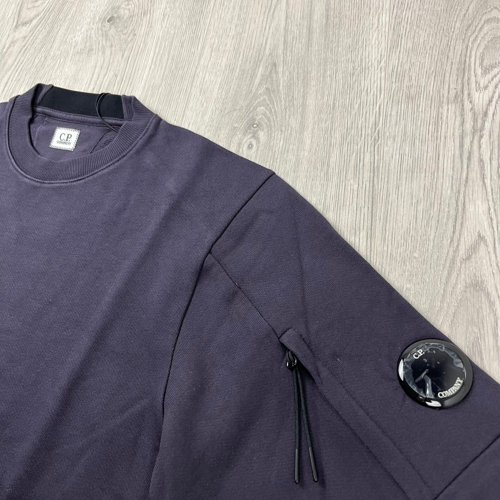 CP Company Raised Fleece Sweatshirt - Nightshade -Usfansport