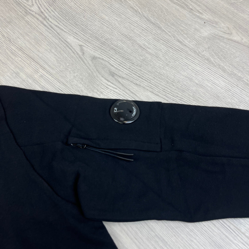 CP Company Raised Fleece Sweatshirt - Black -Usfansport