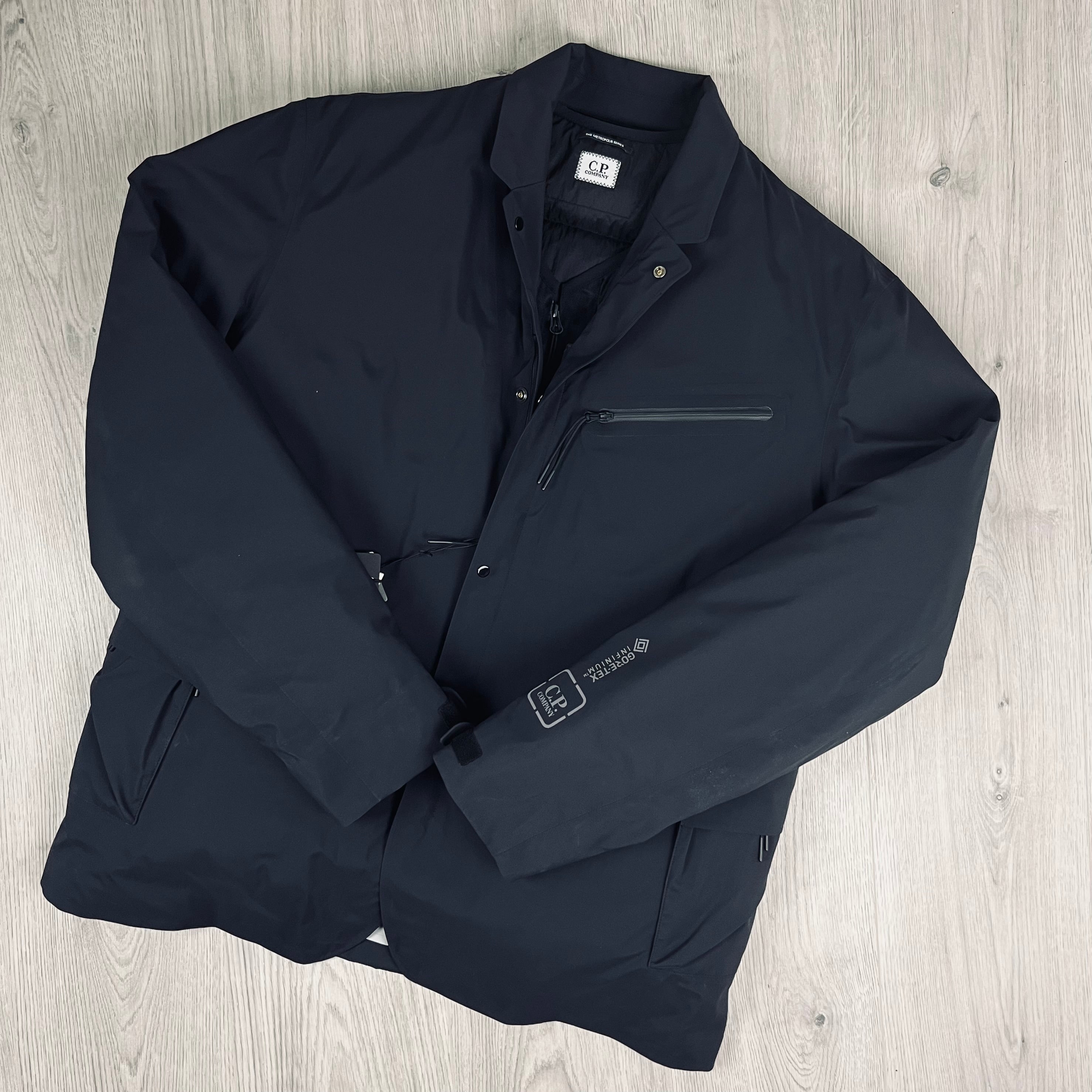 CP Company Metropolis Padded Blazer - Black -Usfansport