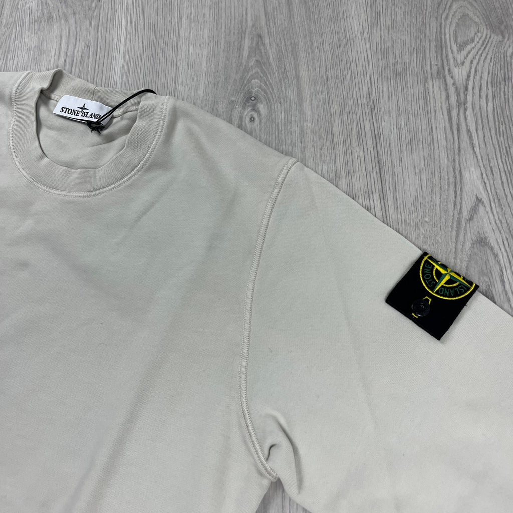 Stone Island Dyed Sweatshirt - Plaster -Usfansport