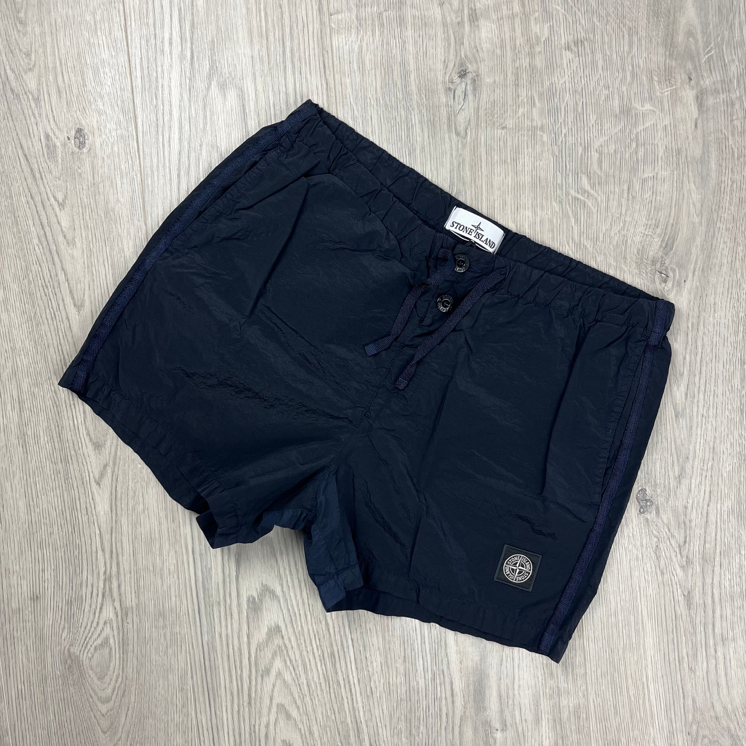 Stone Island Swim Shorts - Navy -Usfansport