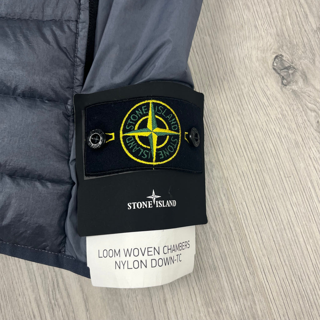 Stone Island Padded Gilet - Avio Blue -Usfansport