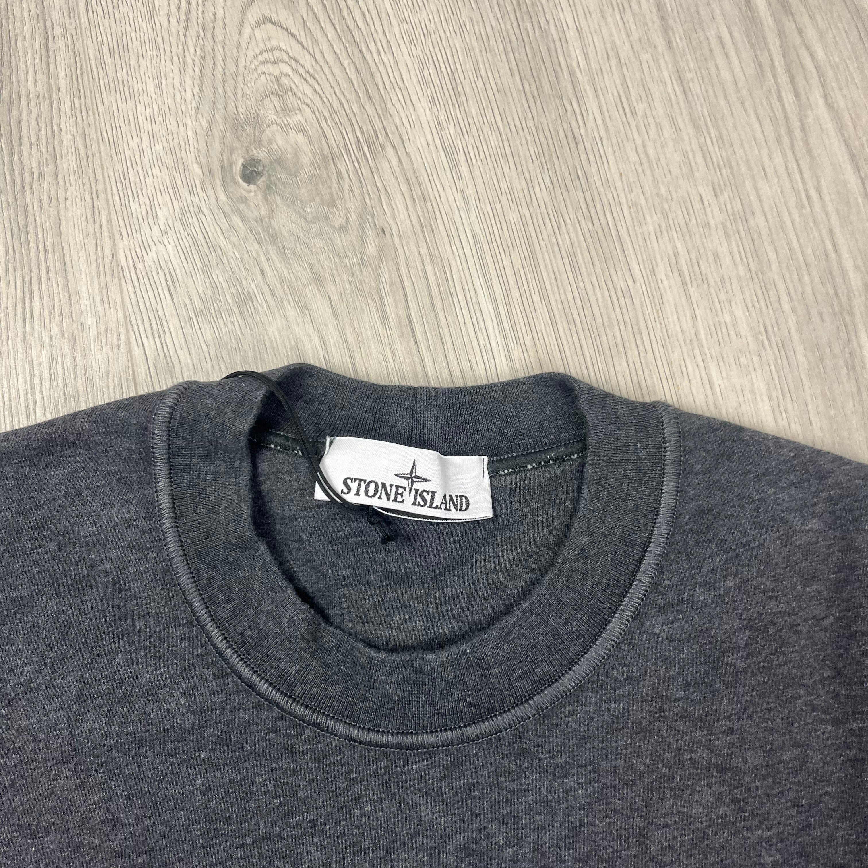 Stone Island Dyed Sweatshirt - Grey -Usfansport