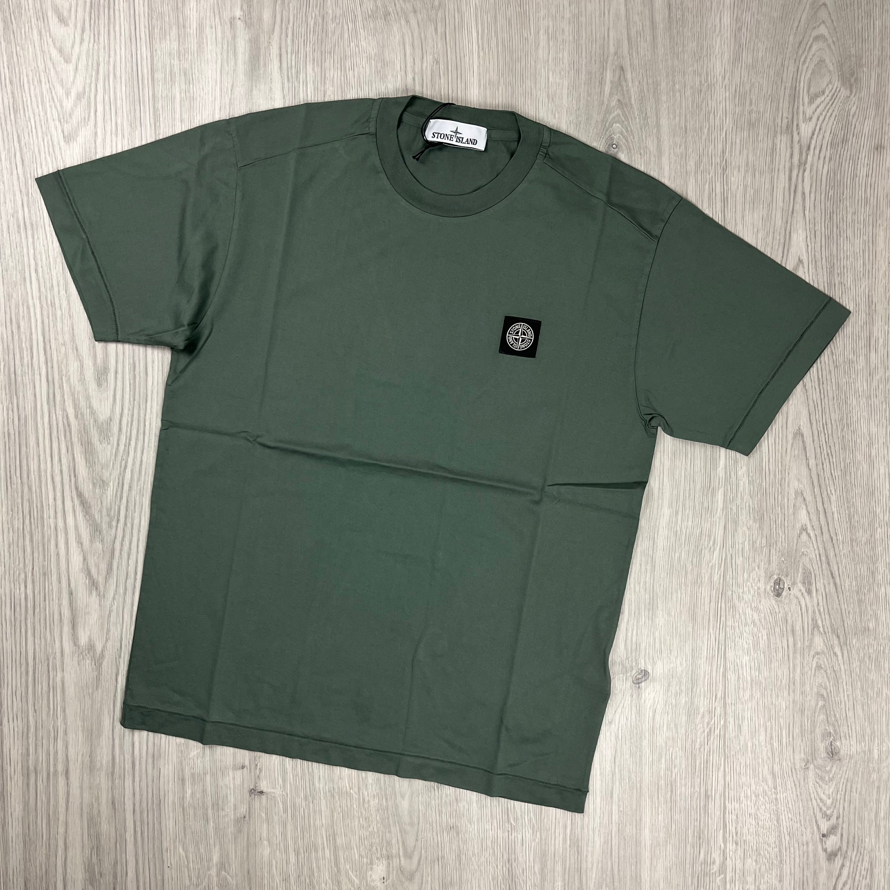 Stone Island Patch T-Shirt - Musk -Usfansport